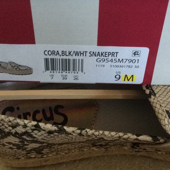 NWT Circus by Sam Edelman Cora snakeprt size 9M - Picture 5 of 5